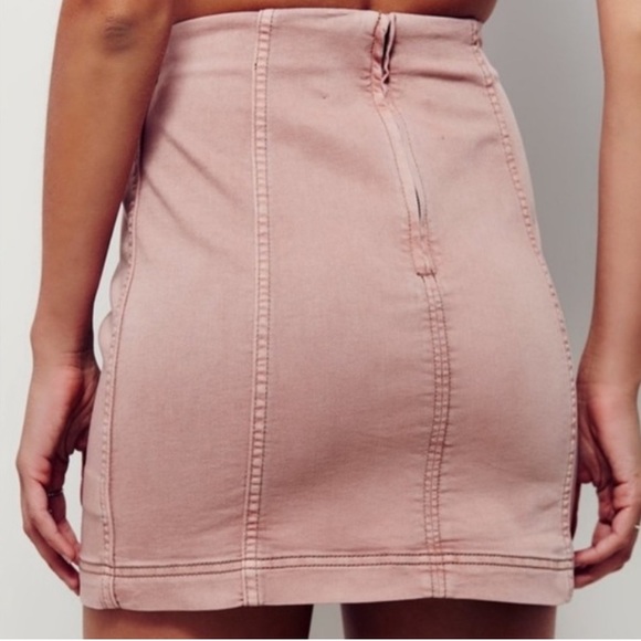 Free People Modern Femme Skirt in Pink - Picture 2 of 4